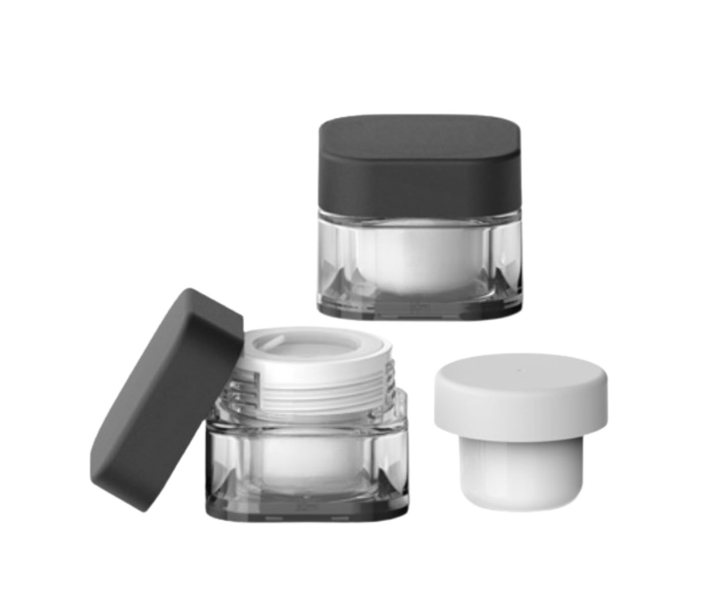 Briza 30-50ml (Outer Jar & Cap: PET) 
