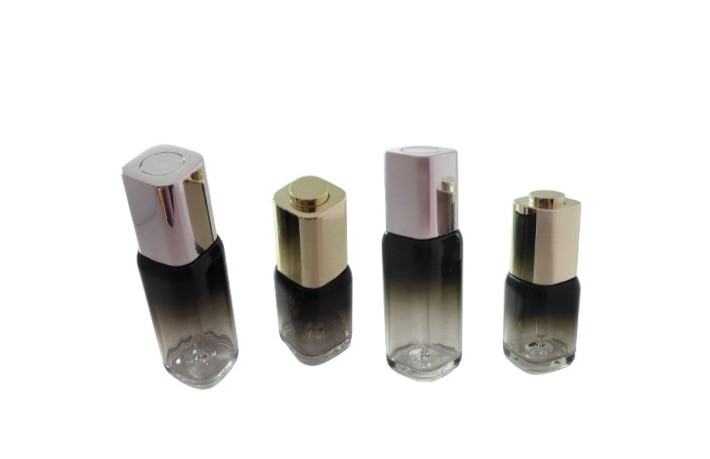 Square Auto Dropper PET Bottle 30-50ml + Glass Pipette