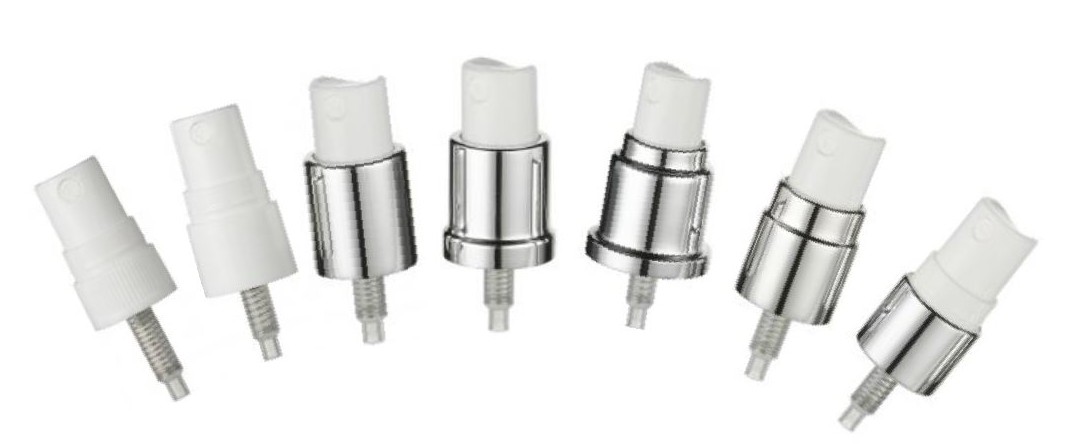 Fine-Mist Spray Pumps (Dosage: 50-60-120-200 mcl; Neck size: 18-400, 18-415, 18-415S, E5, 20-410, 20-415, 24-400, 24-410)