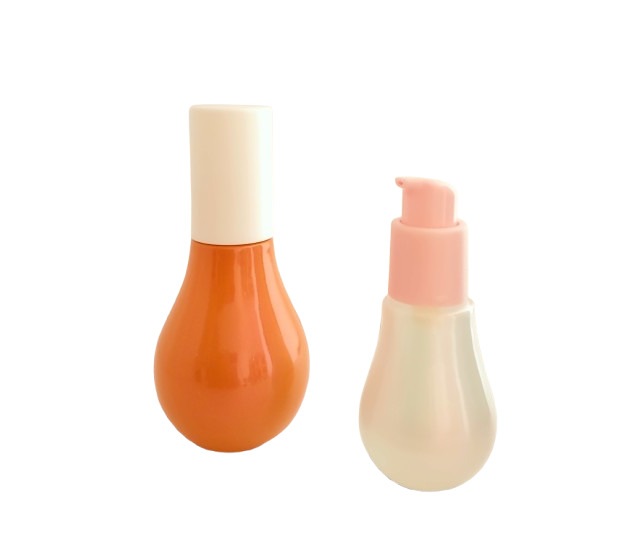 Eco Lotion Pump Glass Bottle (Bulb Shape) 20~40ml