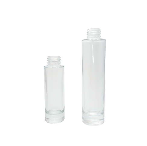 Cylindrical Glass Bottle 30-50ml (in stock)